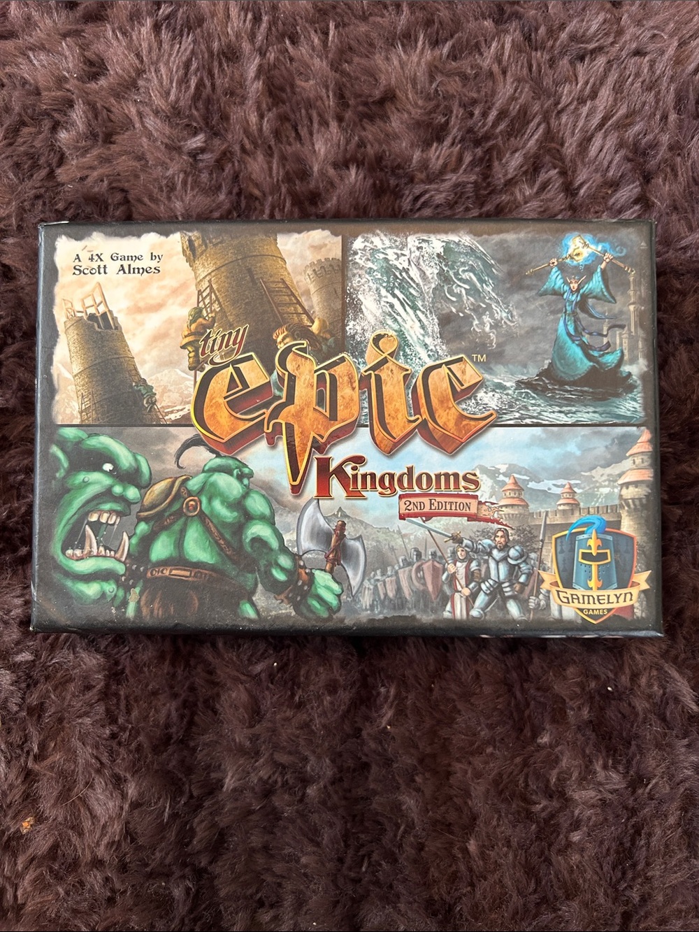 Tiny Epic Kingdoms 2nd Edition Strategy Board Game - Multicolor